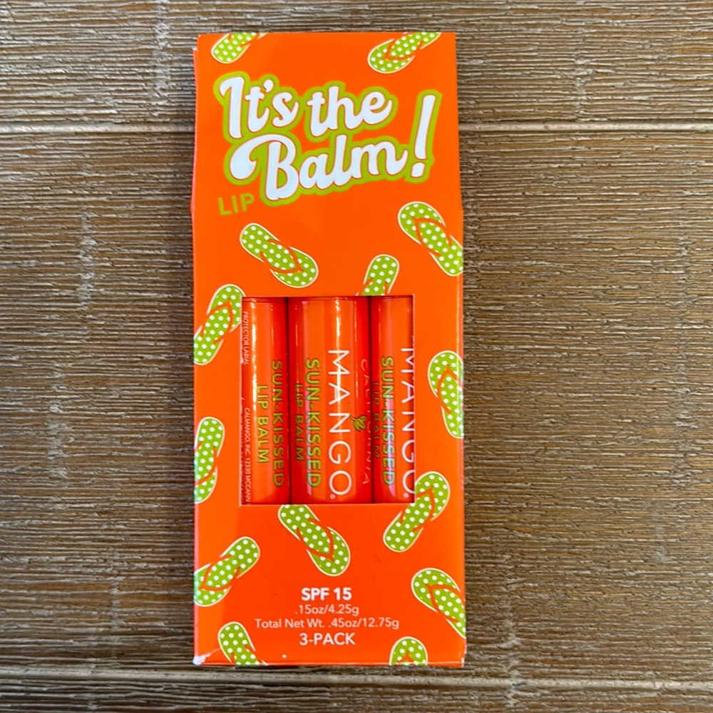 California Mango Lip Balm Set SPF 15